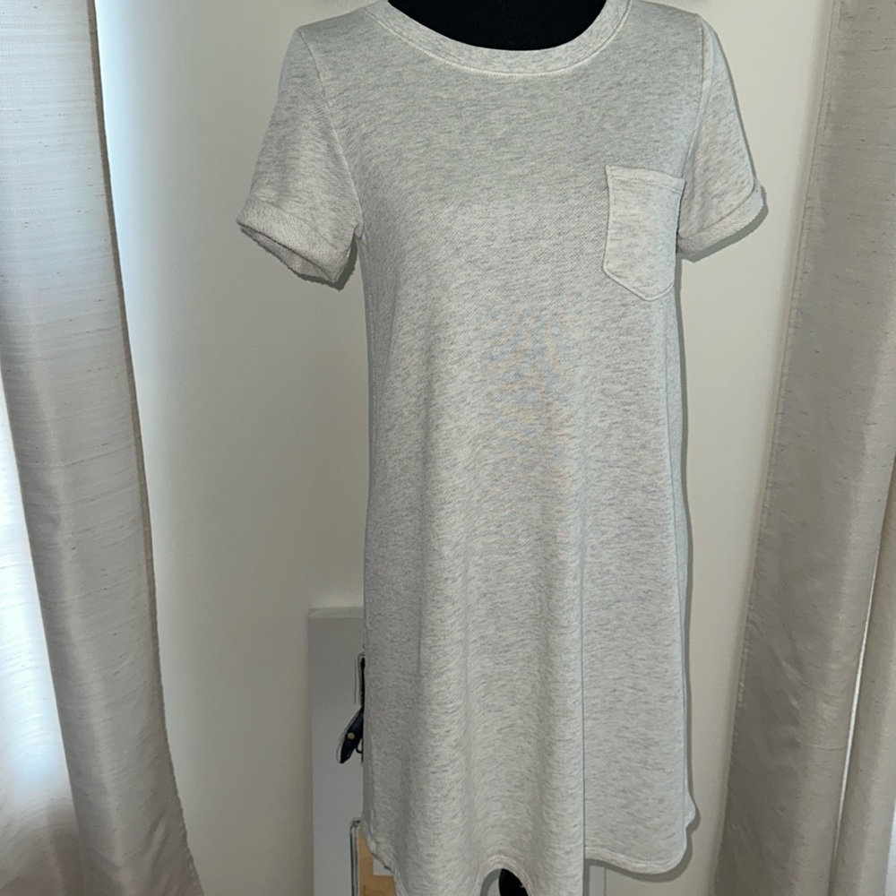 American Eagle sweater dress, size small, color gray